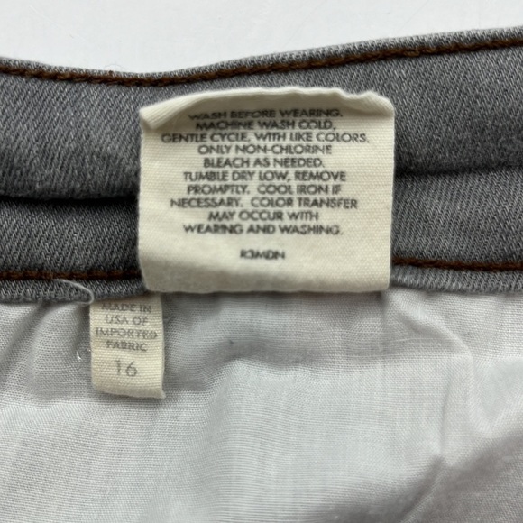 Eileen Fisher Straight High Rise Size 16 - Picture 10 of 16